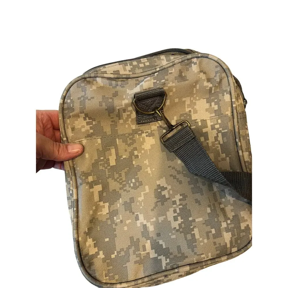 NRA Heavy Canvas Camo Duffel 18